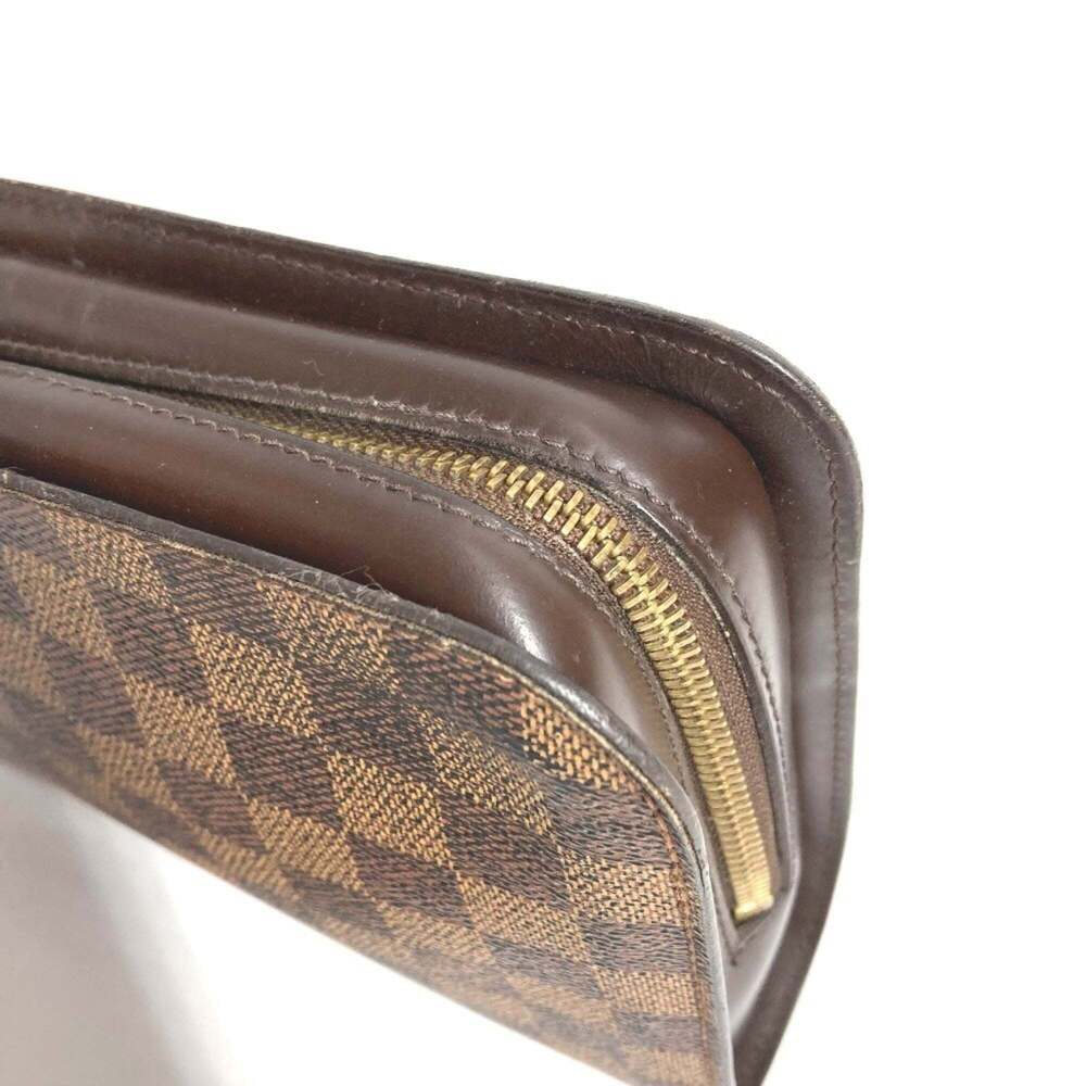 LOUIS VUITTON Brown Damier Canvas Pouch - Picture 9 of 15